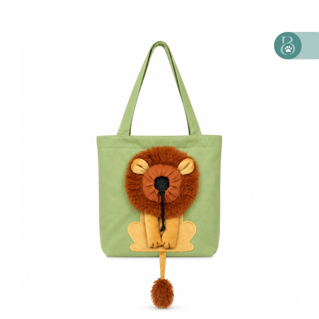 Bowlie™ Cozy Lion Carrier