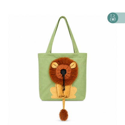 Bowlie™ Cozy Lion Carrier
