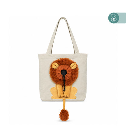 Bowlie™ Cozy Lion Carrier