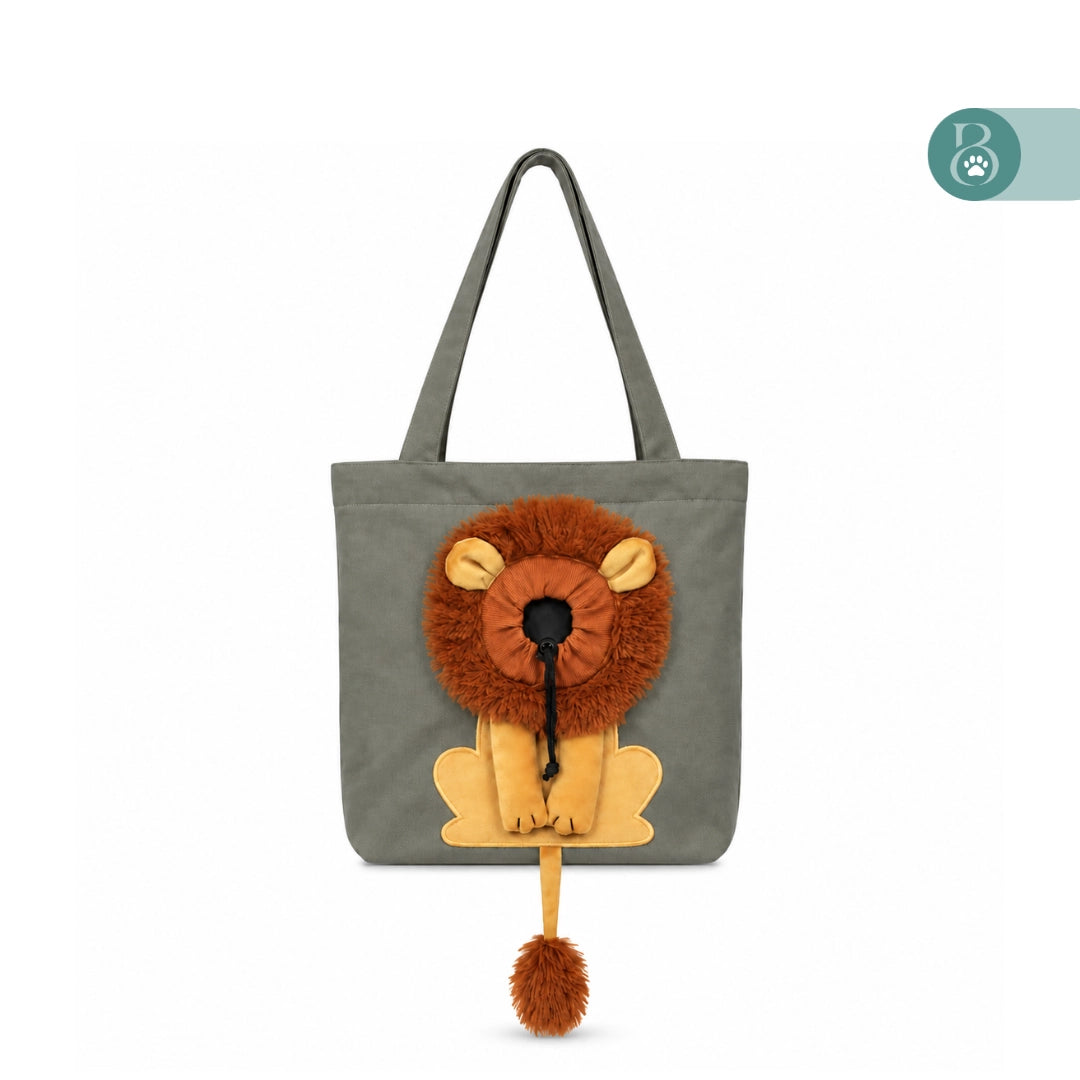 Bowlie™ Cozy Lion Carrier