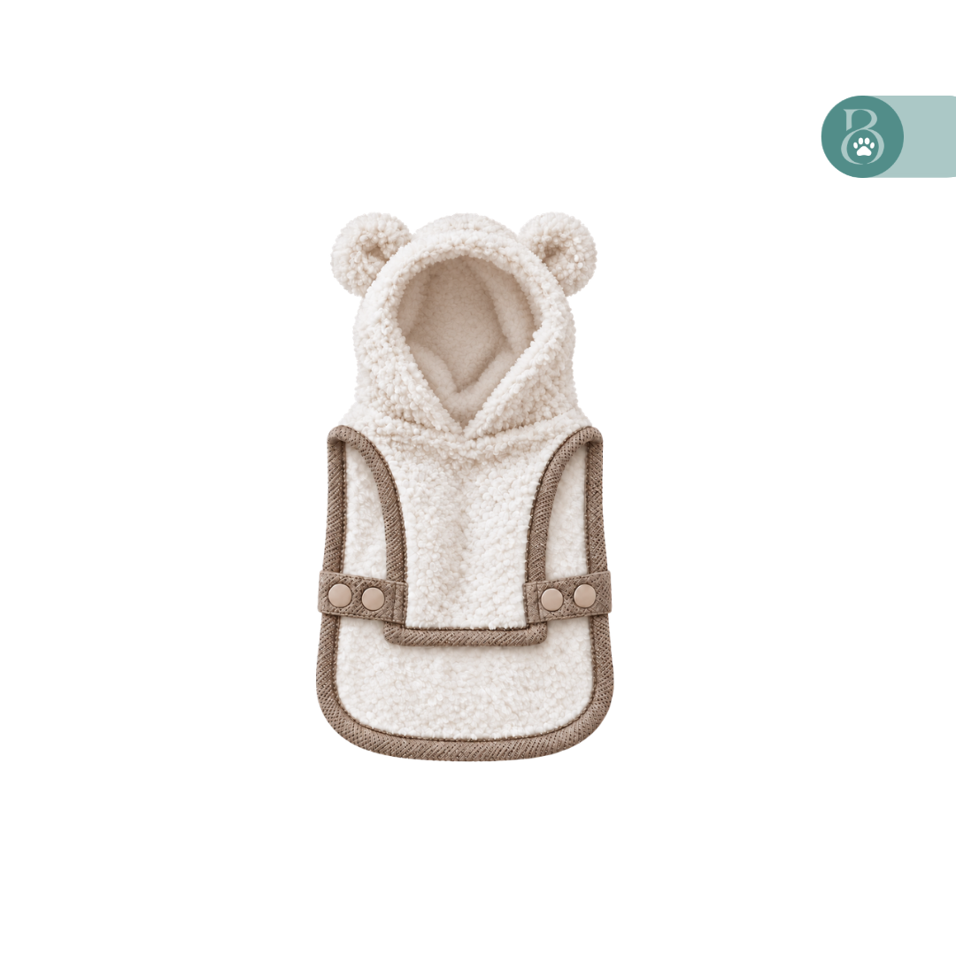 BOWLIE Teddy Bear Hoodie™ ┃小型犬用