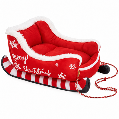 BOWLIE Christmas Sleigh Bed™